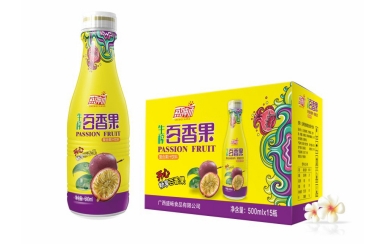 生榨百香果饮料500ml15瓶